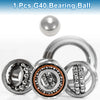 42.0mm Bearing Ball Bearing Steel G40 Precision Ball Silver Tone 1 Pcs