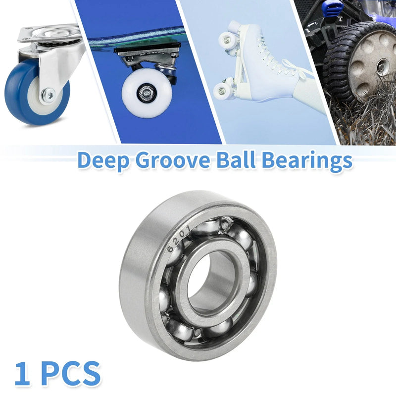 Scooter Skateboard Wheel Deep Groove Ball Bearings 12x32x10mm