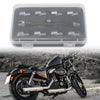 Motorcycle Motorbike Buckled Wheel Tool Black Spoke Wrench Set
