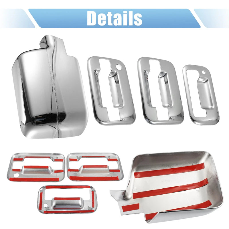 Ford F-150 Chrome Mirror & Door Handle Covers (2015-2023)