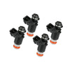 Honda Civic 2001-2005 DX, LX 1.7L - 4 x Black Injectors Fuel Injector