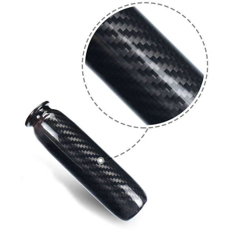 Replace Carbon Fiber HandBrake Brake Grip Cover fits Mini Cooper R53 2002-2006