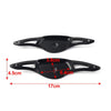 Hyundai G90 Red Interior Steering Wheel Paddle Shifter Extensions (2017-2023)