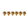 Bike Motorcycle 6 x Gold Titanium M5x25mm Torx Head Bolts