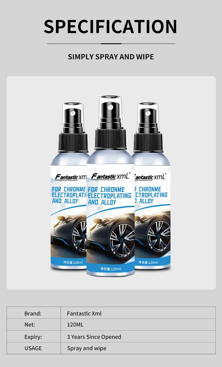 Fantastic xmL Electroplating Alloy Cleaner with Nano Coating Agent