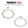 Honda CR80 / 85 R RB Clutch Friction Steel Plates w/ Gasket (1983–2007)
