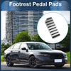Honda Accord (2018-2021) - Aluminum Alloy Silver Tone Footrest Pedal Cover