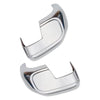 Ford Bronco Silver Side Door Rearview Mirror Cover Caps (2021-2023)
