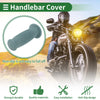 25mm Motorcycle Hand Grips TPU Gray Blue