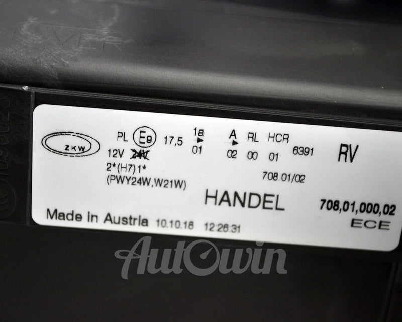 Audi Q3 (2011) - Left & Right Side, Genuine OEM Halogen Headlight Set
