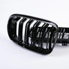 BMW E90 E91 Gloss Black M3 Look Double Rib Grille (2009-2011)