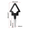 BMW 3 5 7 Z3 Z4 Racing Car Screw-On Tow Hook Triangle Ring