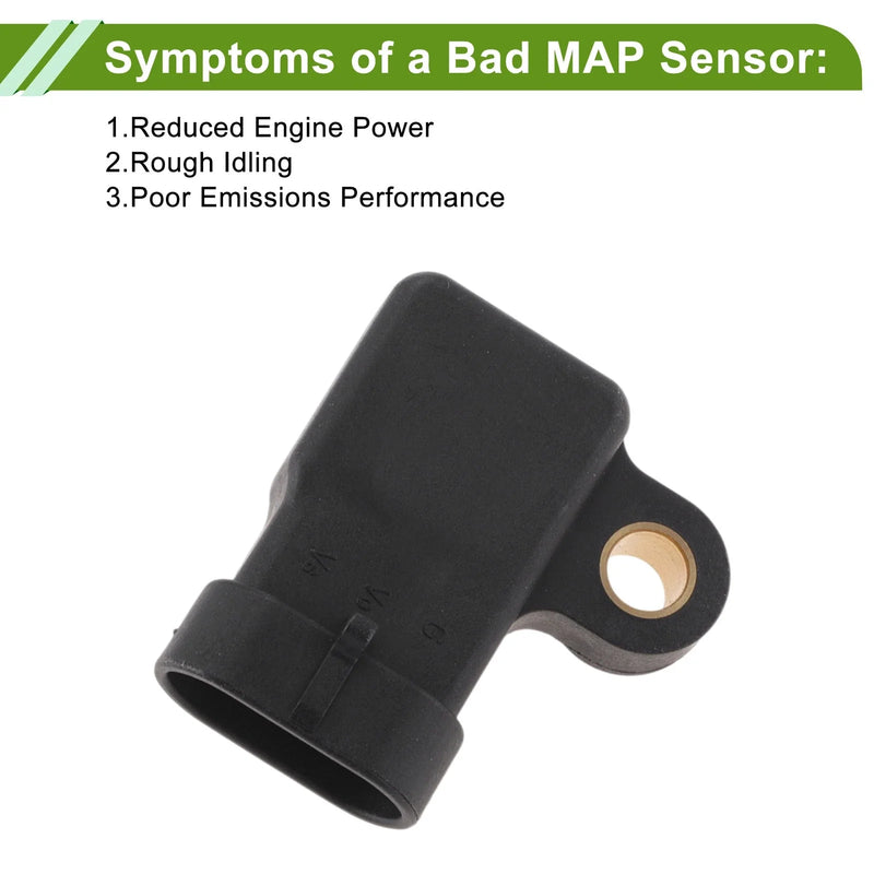 CHEVROLET Aveo 5 Manifold Absolute Pressure MAP Sensor (2007-2008)