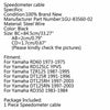 Yamaha DT125 R / RH / RN RD125LC Tachometer Speedometer Cable (1988-1990)