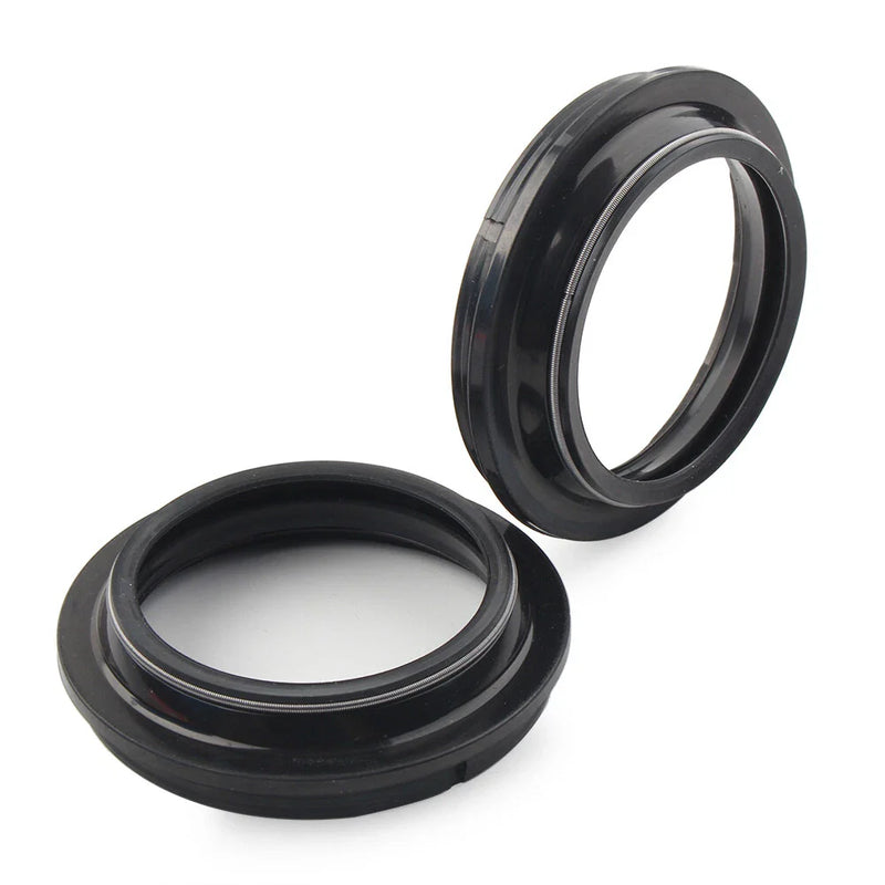 Motorcycle 43x53-11mm Front Fork Damper Shock Absorber Dust Seals