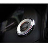 Infiniti Q50 Q60 14-18 Silver Engine Start Cover Push Buttons Ring Trim Fit