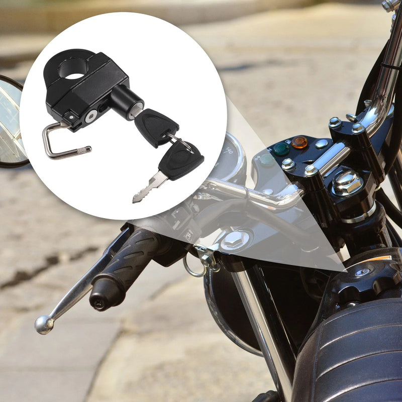 Universal Mini Motorcycle Anti-Theft Helmet Bike Lock Cable