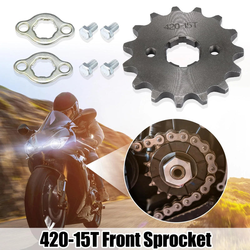 Honda 50 / 70 / 90 / 110 / 125cc 420 15T 20mm Front Sprocket
