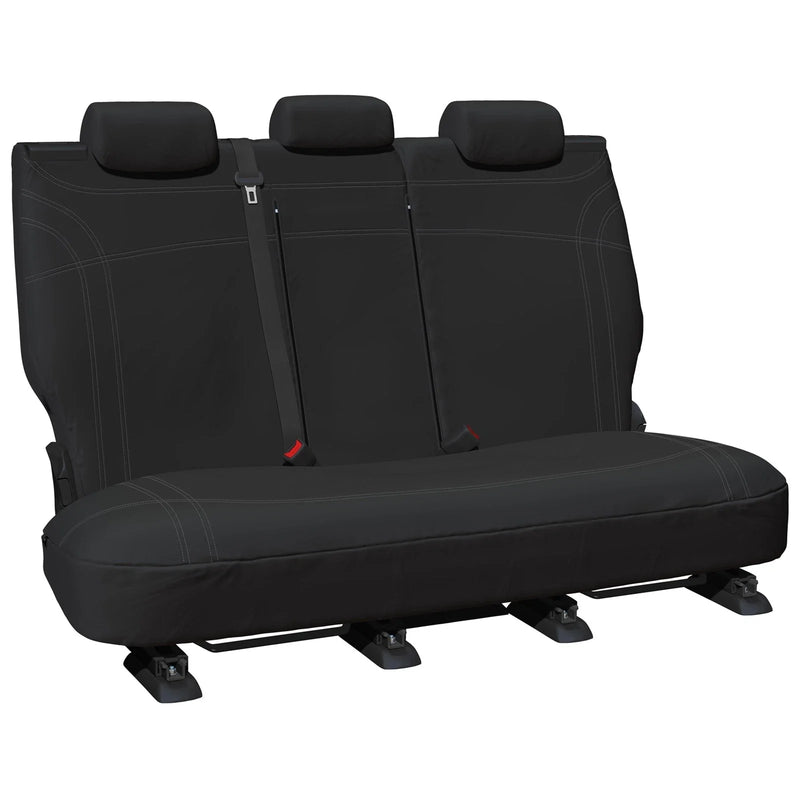 Mitsubishi Triton MQ MR Seat Covers Black Neoprene Rear (2015-2020)