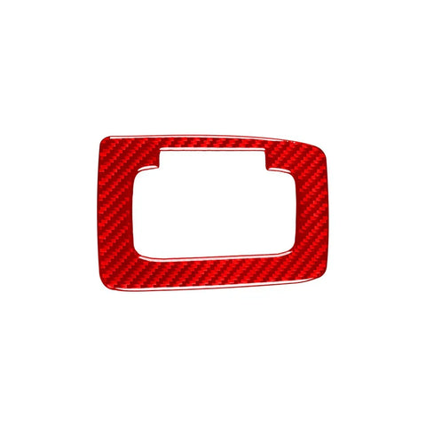 Ford Ranger 2015-2022 Carbon Fiber Red Gear Shift Panel Cover Trim
