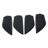 Honda Civic Real Carbon Fiber Interior Door Handle Bowl Cover Trim (2016-2020)