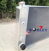 Ford Cortina 6 Cylinder Aluminum Radiator & Red Hose (1972-1982)