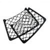 Car 2x Large Storage Net Plastic Phone Magazine Holders Elastic-Mesh Bag