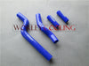 YAMAHA YZ250 YZ250X YZ250G (2002-2019) BLUE Silicone Radiator Hose