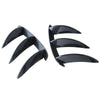 Mercedes Benz A45 W176 Carbon Rear Bumper Vent Canard Spoiler (2013-2018)