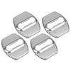 Kia GT Silver Stainless Steel Door Lock Protector Covers (2016-2023)