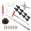 Cars Tire Valve Core Tool Kit - Quick Change with Black Handle