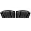 Corvette C7 Z06 (2014-2019) Carbon Black 2 x Big Fin Rear Bumper Diffuser Lip Kit