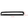 Dodge Challenger Black Front Grill Grille Inserts Cover Trim (2015-2020)
