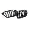 BMW 3-Series F30 F35 Dual Slat Gloss Black Grills (2012-2016)