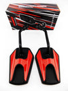Yamaha DT200 Black Red Hex Soko Mirrors (1984-1998)