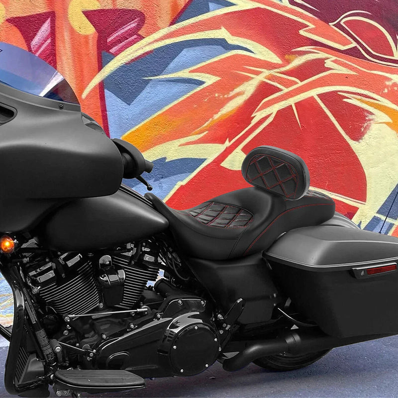 Harley Street Glide Backrests Driver & Passenger (2009-2023)