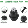 Jeep Compass 4 Pcs Front Suspension Kit Tie Rod Ends Ball Joints (2007-2023)