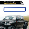 Jeep Wrangler JK (2011-2017) Blue Emergency Light Switch Panel Trim