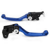 Suzuki DRZ400S DRZ400SM DRZ400E Pivot Clutch Brake Levers  Blue (00-22)