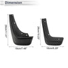 Volvo C30 Mud Flaps Splash Guards 1 x Set (2010-2015)