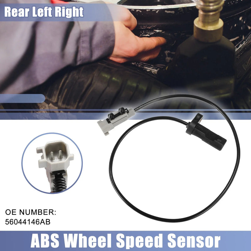 Jeep Black ABS Wheel Speed Sensor (No.56044146AB)