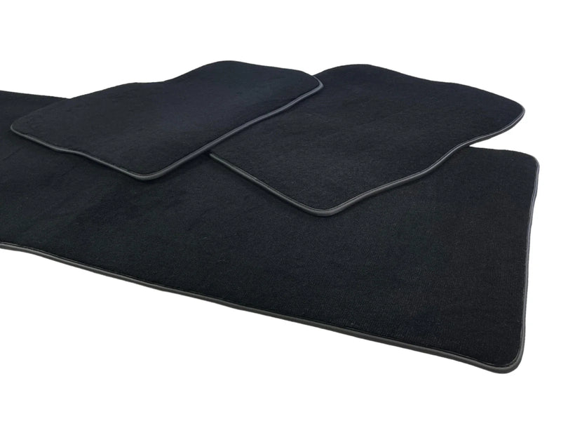 Ford F150 2009-2014 12th Gen Black Carpet Floor Mats (2 x Pieces)