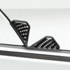 Black Anti-Scratch Car Door Corner Guard Cover Protector Accessories (N/A)