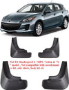 Mazda 3 Axela 4PCS Splash Guards Mud Flaps Fender (2010–2013)