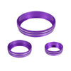 Ford Bronco 6 x Purple Aluminum Alloy AC Control Knob Covers (2021-2022)