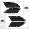 BMW 328i Pair Left Right Fog Light Grille Black (2009 - 2010)