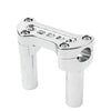 Harley Road Glide Softail 4" Chrome Handlebar Riser 1" Top Clamp (2001-2023)