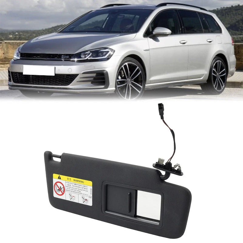 Volkswagen Golf Jetta Passat Sun Visor Panel Makeup Mirror (2015-2023)