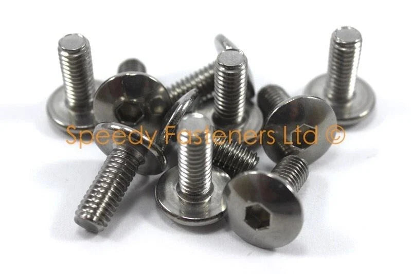 Suzuki GSX-R 10x Inox Moto carenatura Bulloni m6 X 16mm