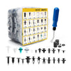 Various Makes & Models 821 Pcs Auto Bumper Fastener Clips Set